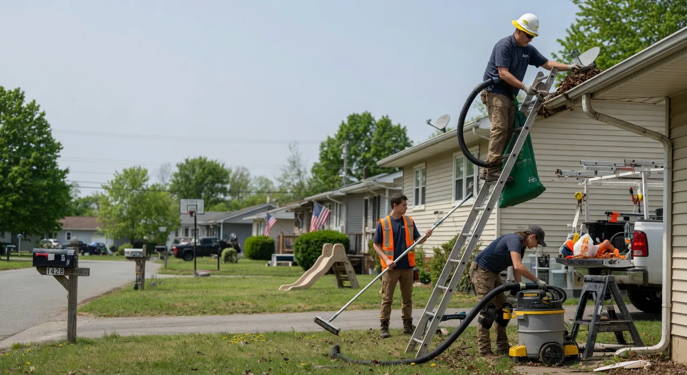 Gutter Installation in Hymera, IN near me